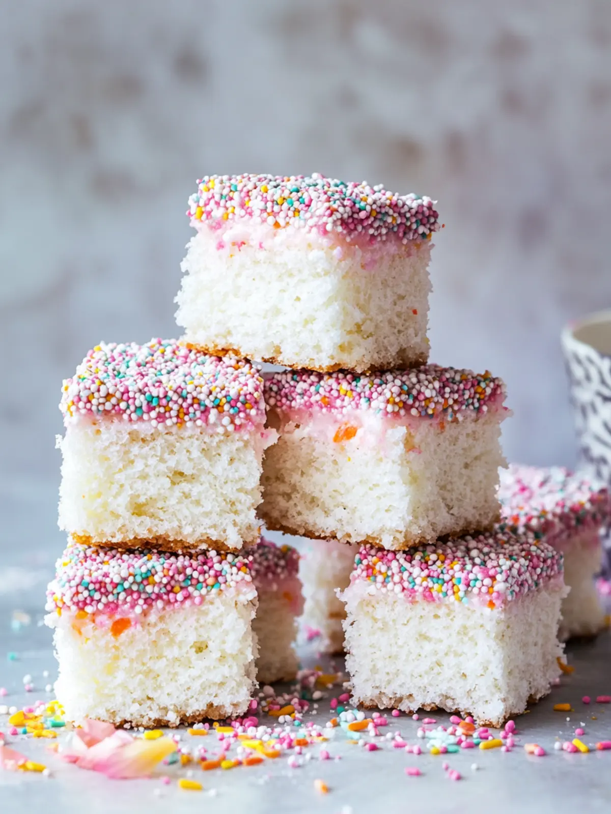 Delicious Fairy Bread Lamingtons: A Sweet Twist on Tradition 5 Fairy Bread Lamingtons