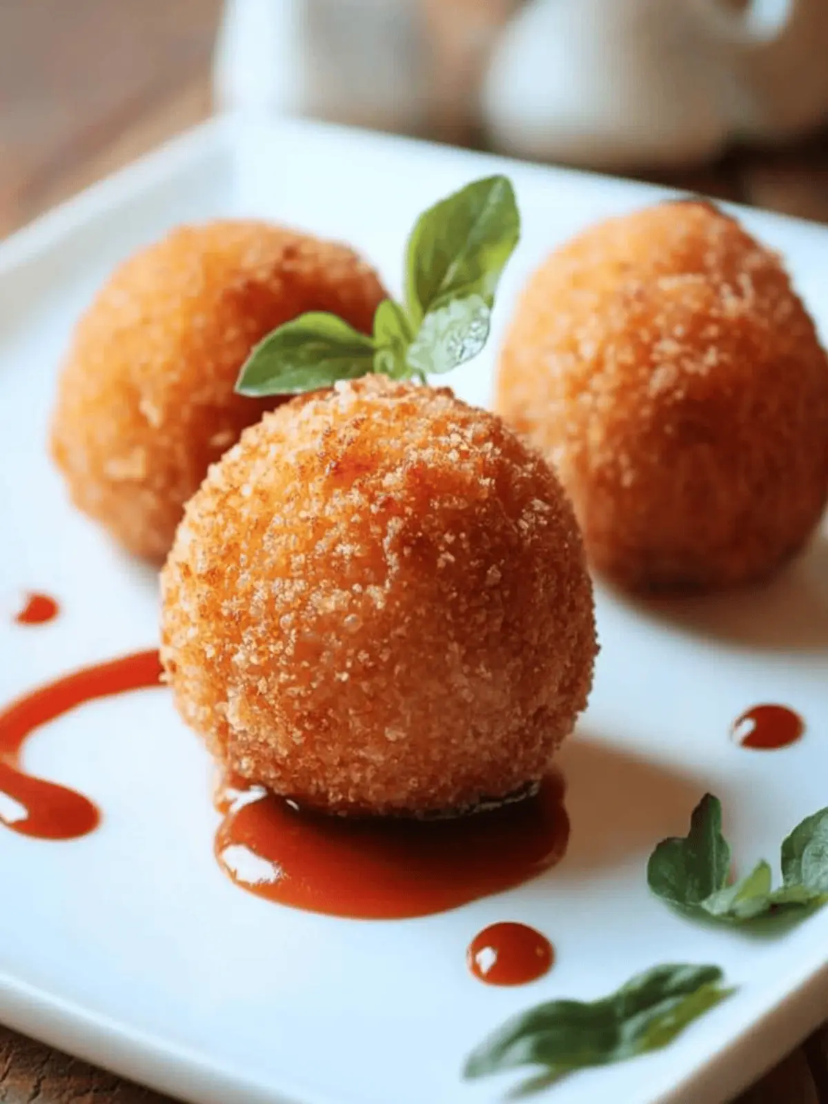 Arancini di Riso: Sicilian Rice Balls