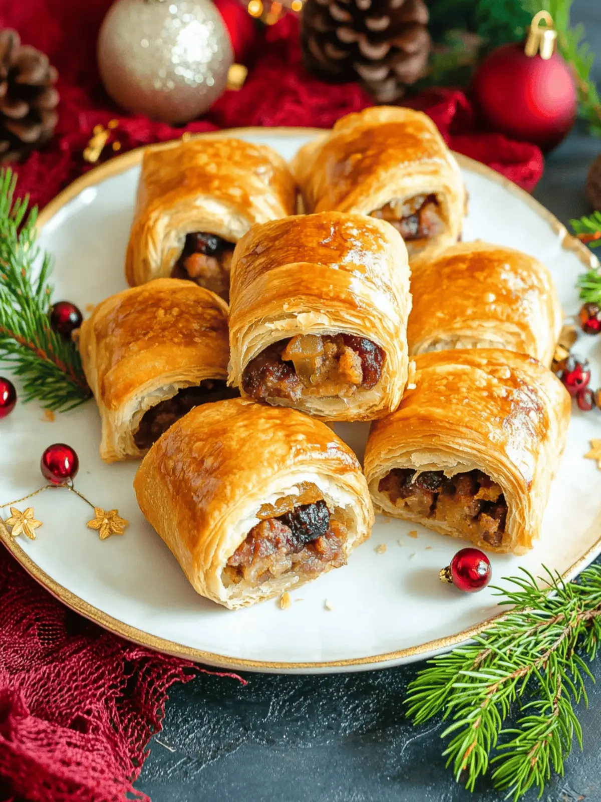 Christmas Sausage Rolls