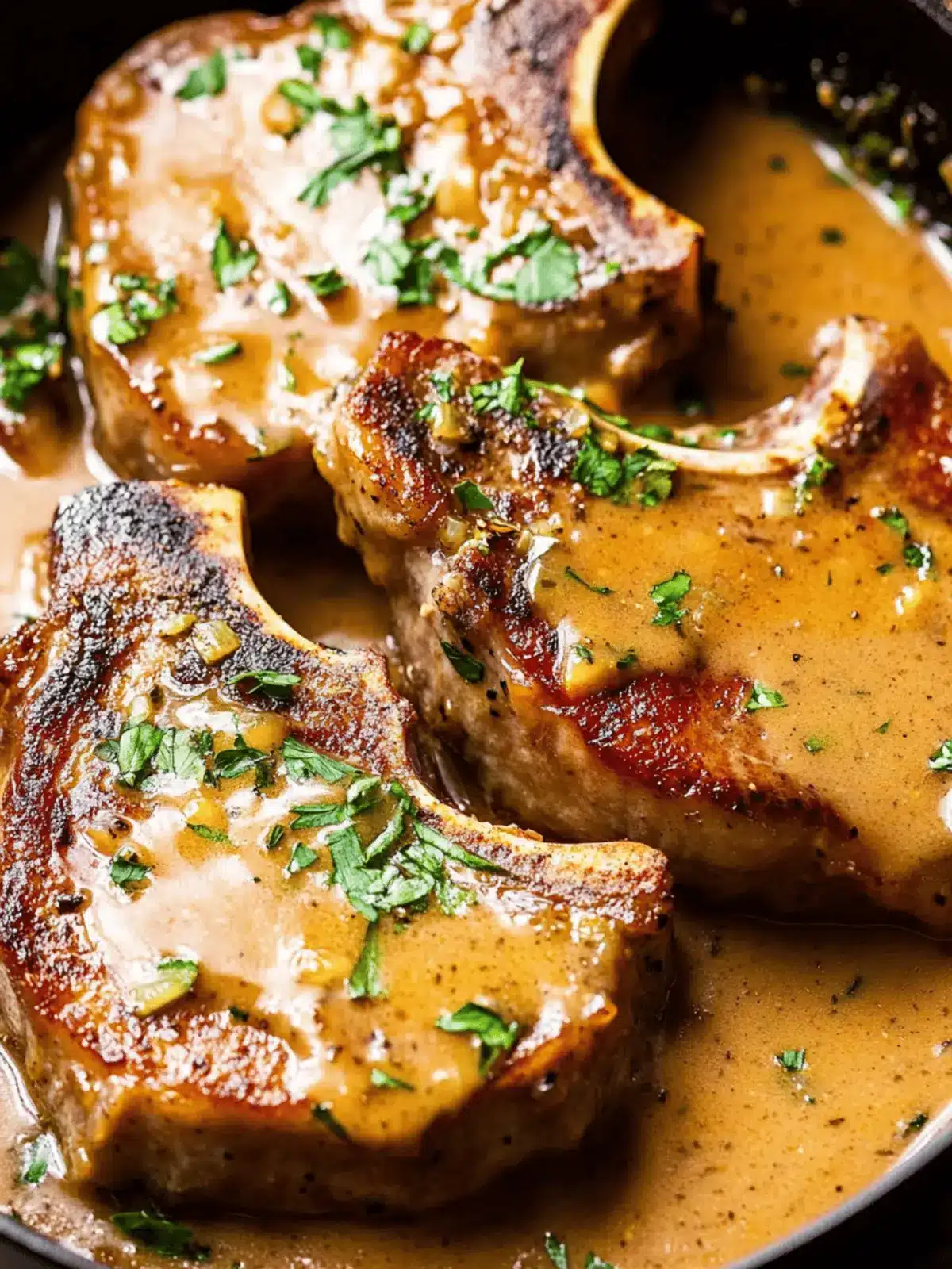 Tuscan Smothered Pork Chops
