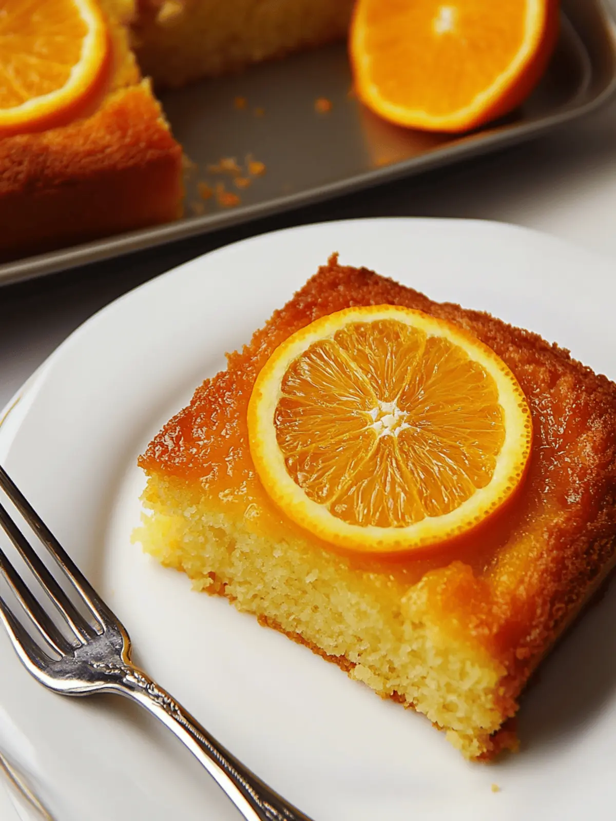 Mouthwatering Greek Orange Cake - Portokalopita Delight! 3 GREEK ORANGE CAKE - PORTOKALOPITA