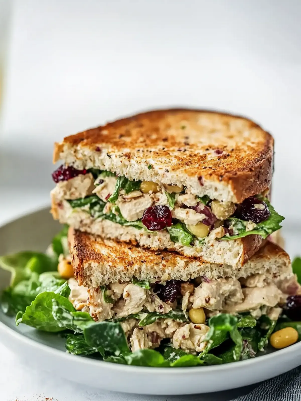 Cranberry Walnut Chicken Salad