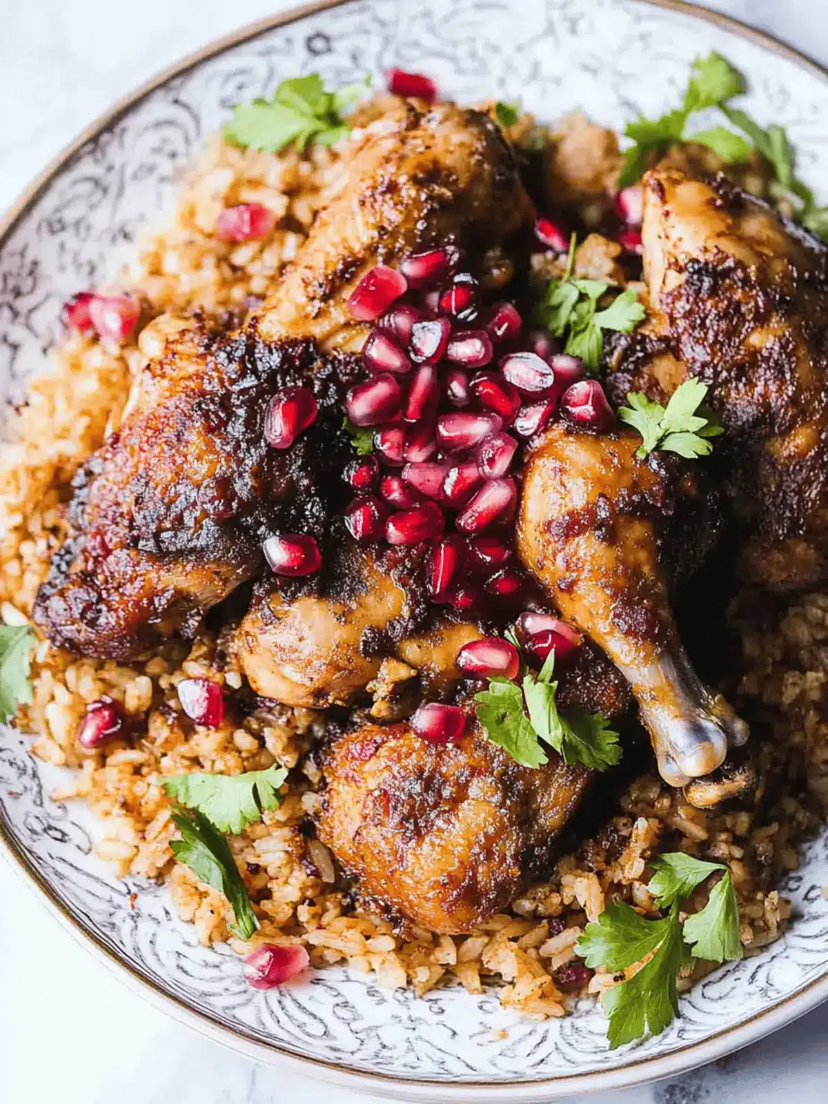 Pomegranate Chicken and Rice: A Flavorful Dinner Delight 3 Pomegranate Chicken and Rice