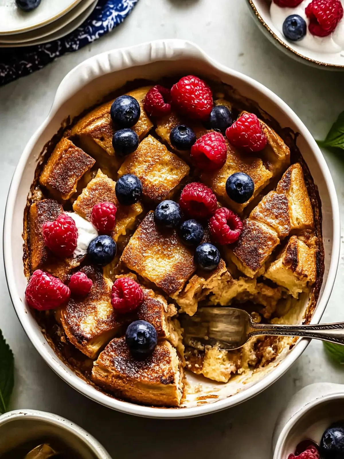 Decadent Brioche French Toast Casserole for Cozy Mornings 2 Brioche French Toast Casserole