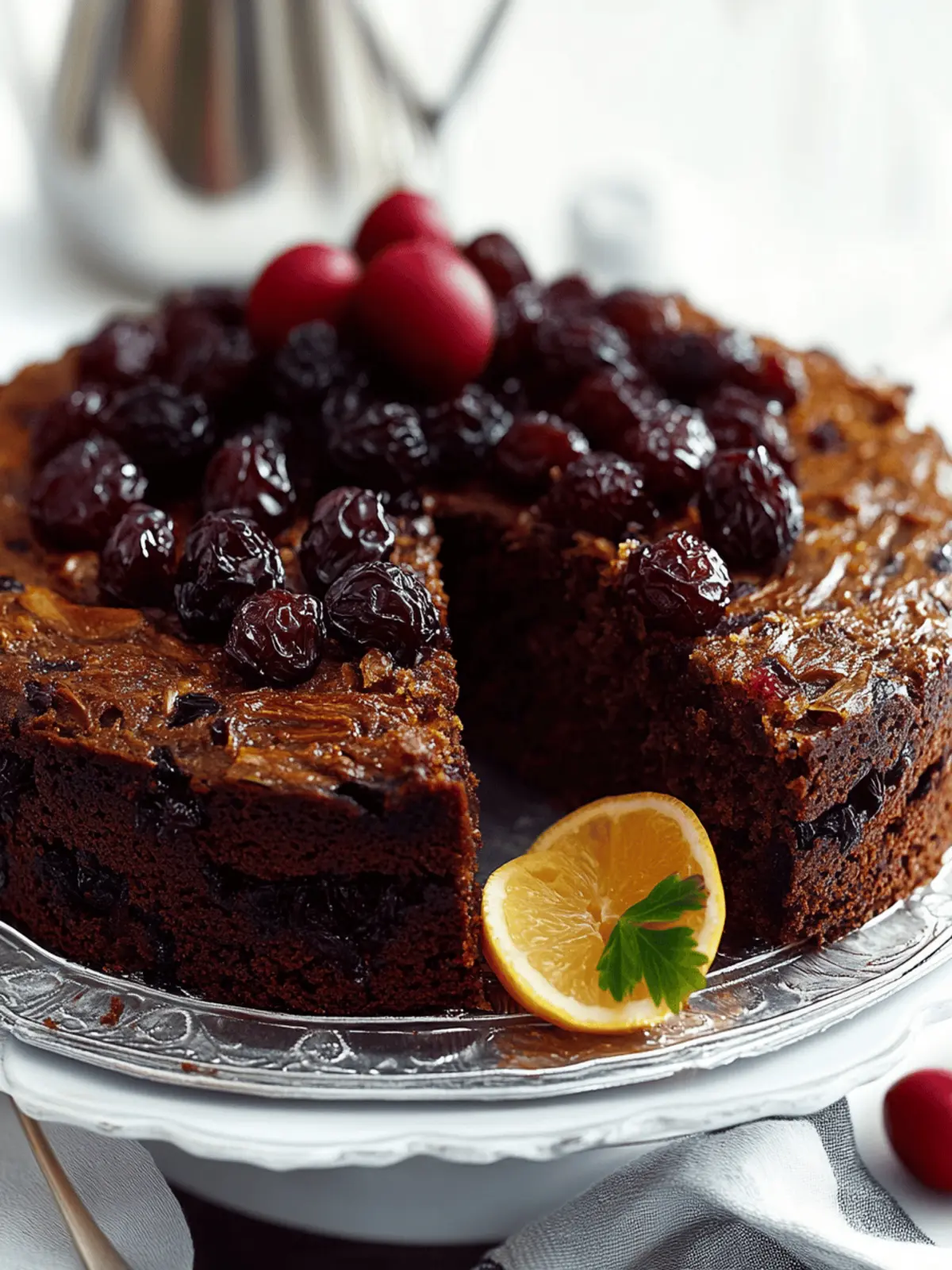 Savor the Tradition: Black Cake (Caribbean Rum-Soaked Fruit Cake) 5 Black Cake (Caribbean Rum-Soaked Fruit Cake)