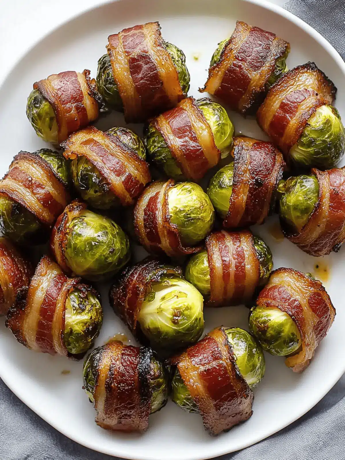 Irresistible Bacon Wrapped Brussel Sprouts That Wow Every Time 4 Bacon Wrapped Brussel Sprouts
