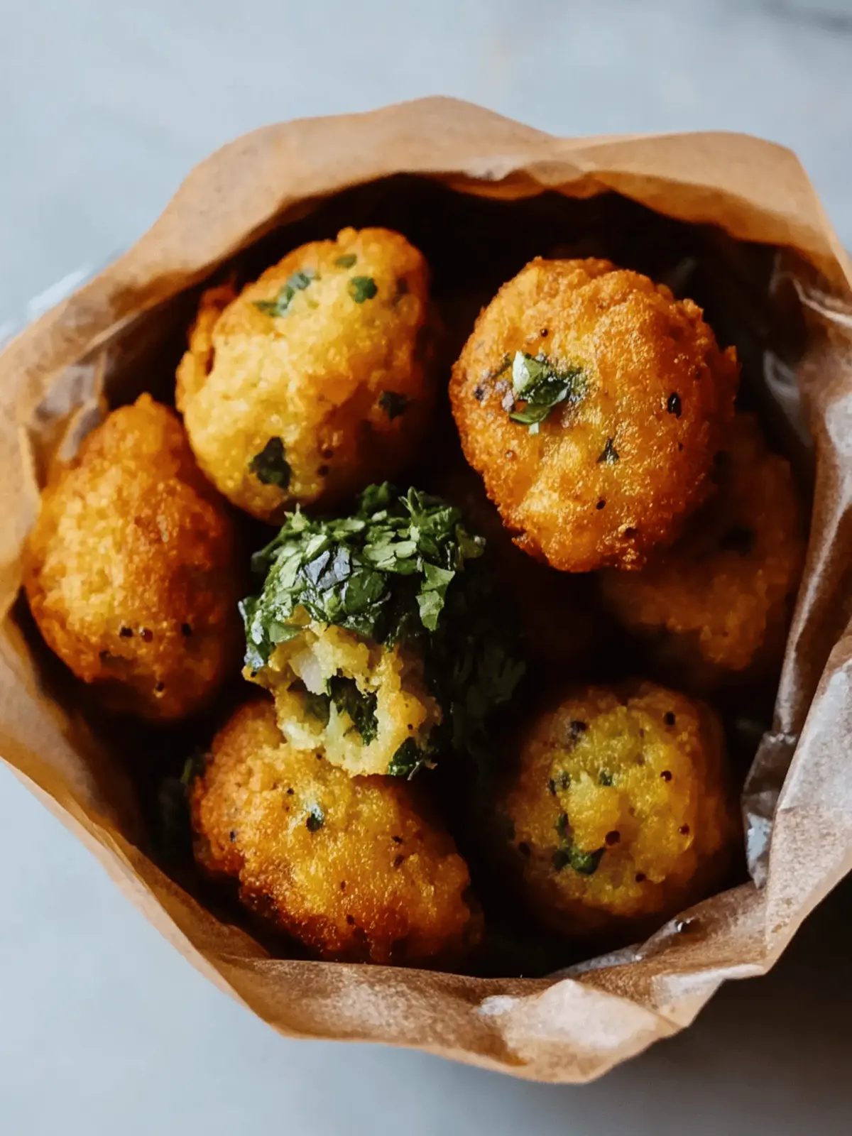 Gateaux piments – chilli dhal fritters