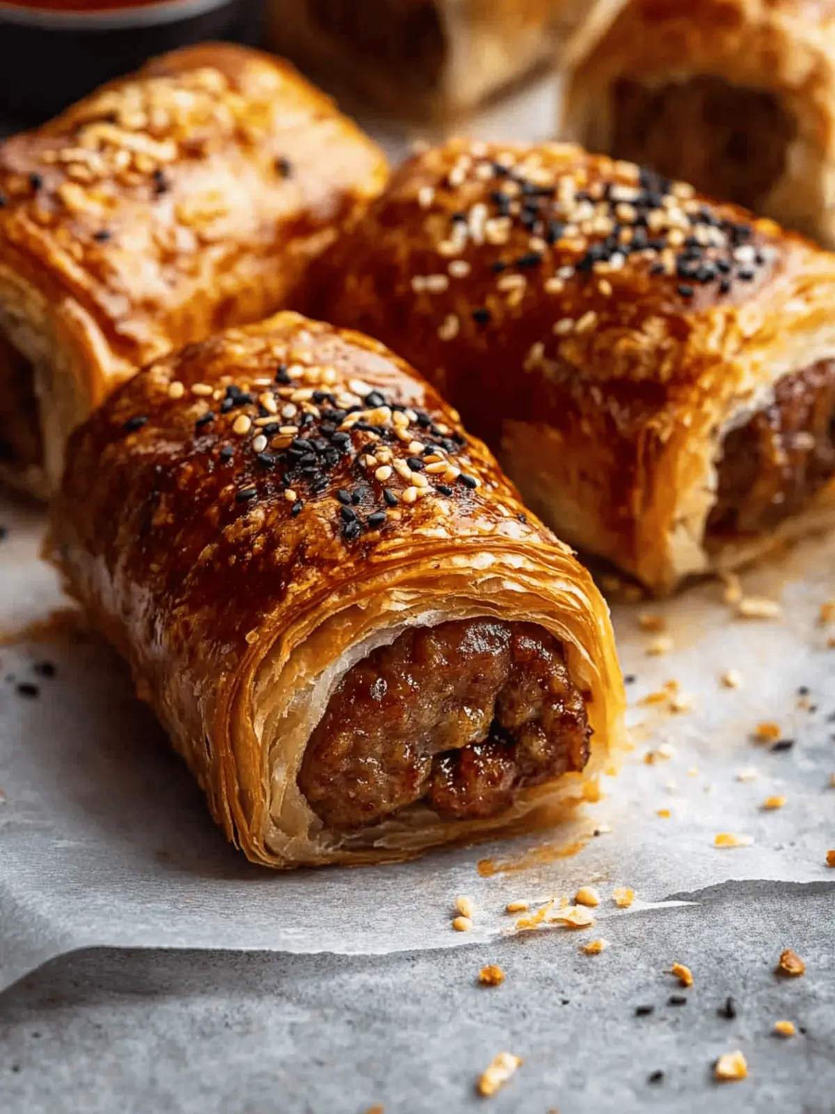 Savory Beef Sausage Rolls Packed with Cheesy Goodness 3 Beef Sausage Rolls