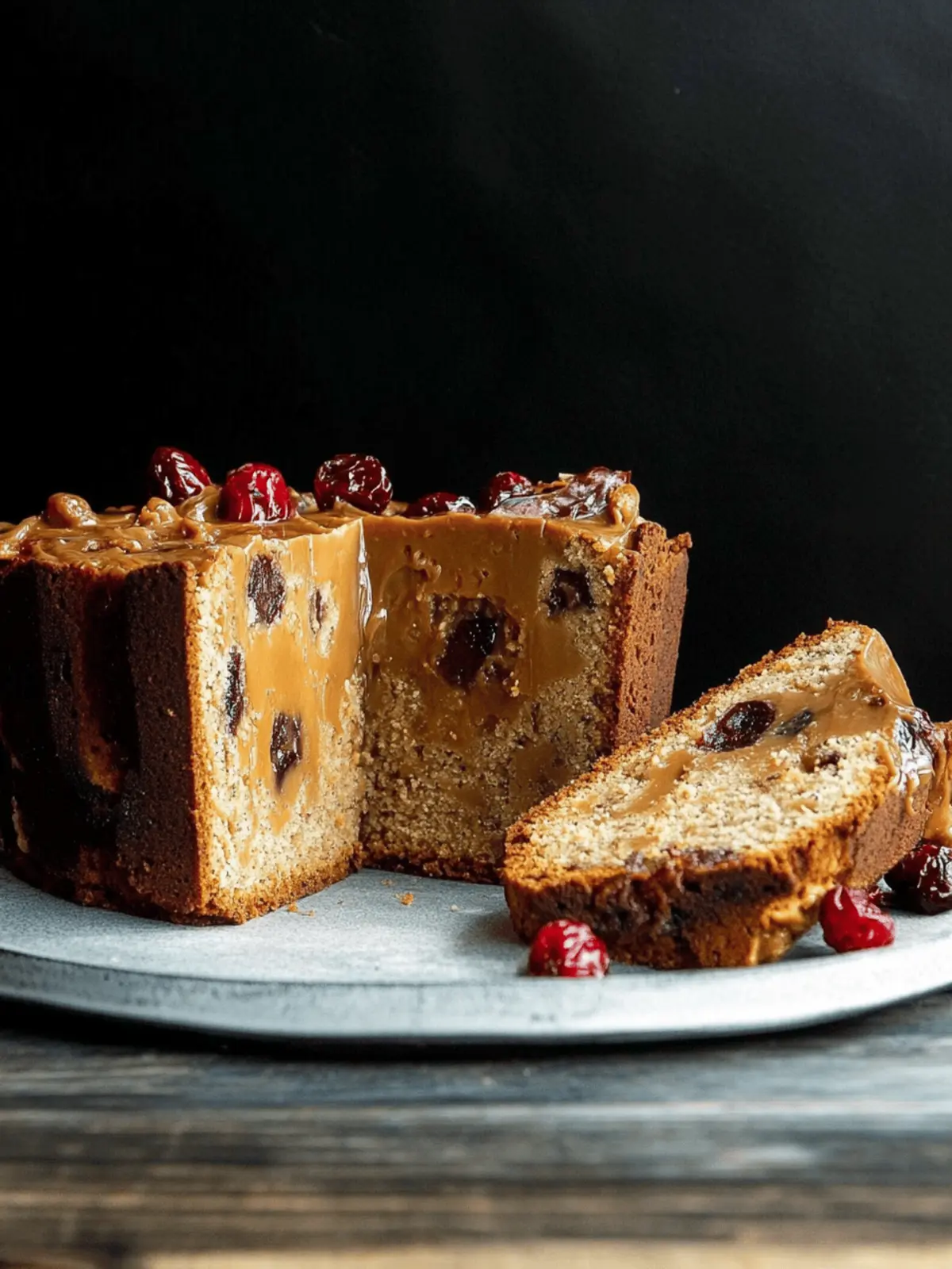 Pan de Pascua Chilean Dulce de leche Fruitcake