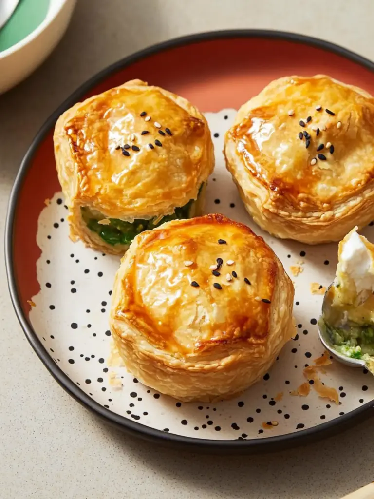 Thai Green Chicken Curry Pies