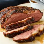 Baked Dijon-Brown Sugar Corned Beef