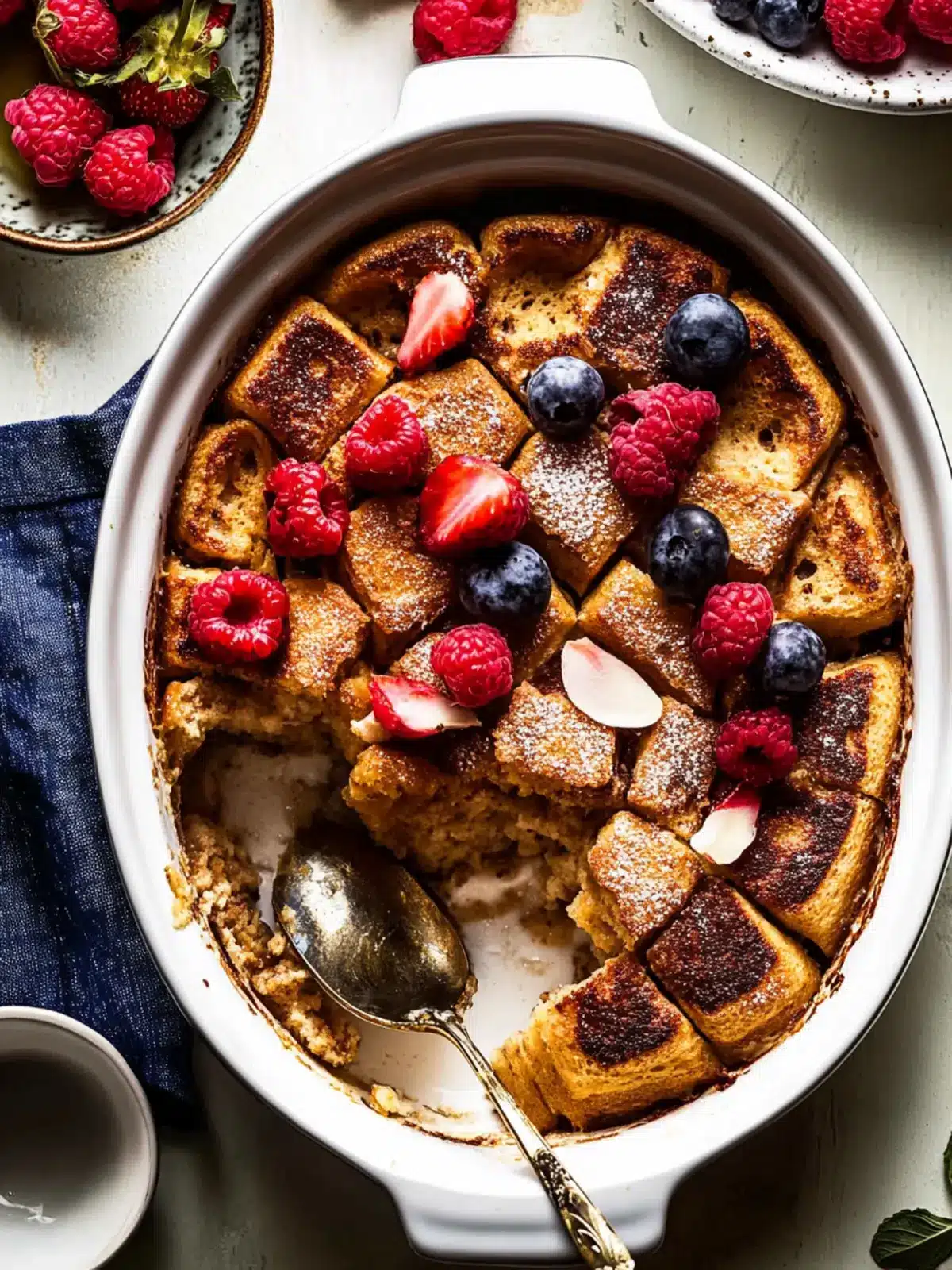 Decadent Brioche French Toast Casserole for Cozy Mornings 4 Brioche French Toast Casserole