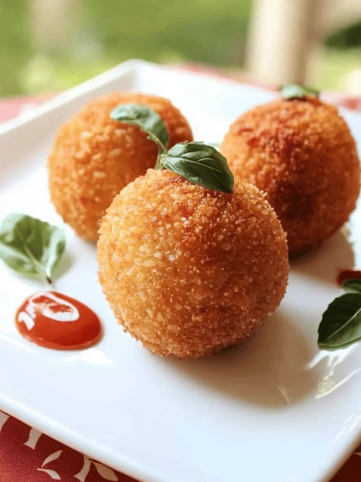 Arancini di Riso: Sicilian Rice Balls