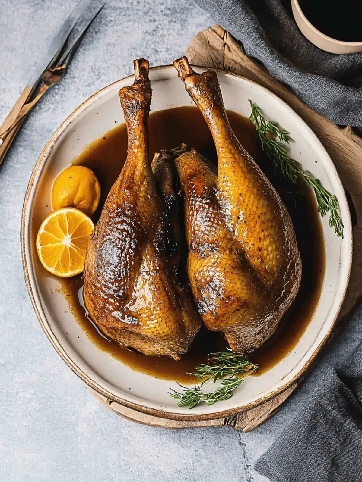 Oven Roasted Crispy Whole Duck with Figgy Orange Glaze Magic 3 Oven Roasted Crispy Whole Duck & Figgy Orange Glaze