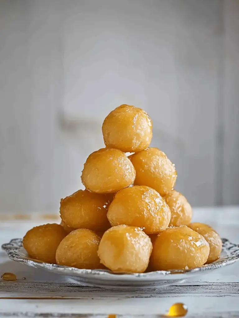 Lenten Greek Honey puffs