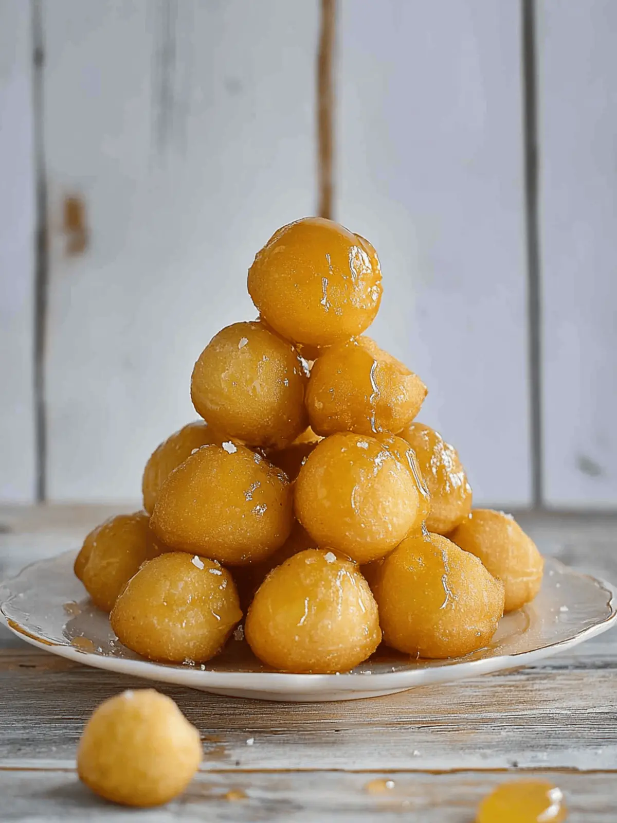 Lenten Greek Honey Puffs: Sweetness That Dances on Your Tongue 4 Lenten Greek Honey puffs