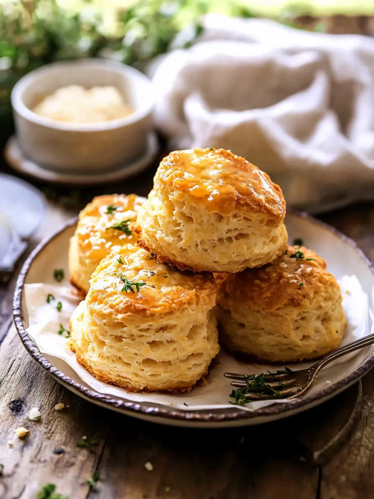 Savor the Flavor of Honey Garlic Parmesan Biscuits 3 Honey Garlic Parmesan Biscuits