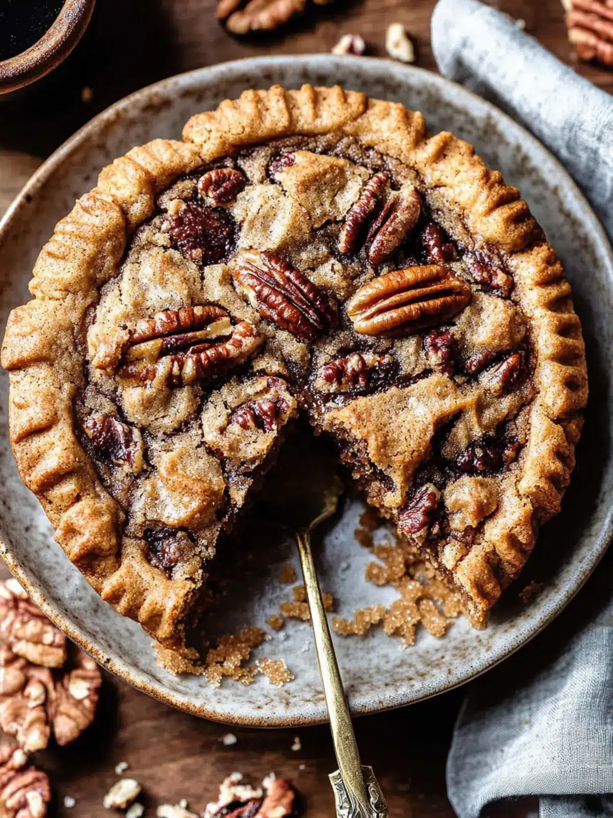Brown Sugar Maple Pecan Cookie Pi