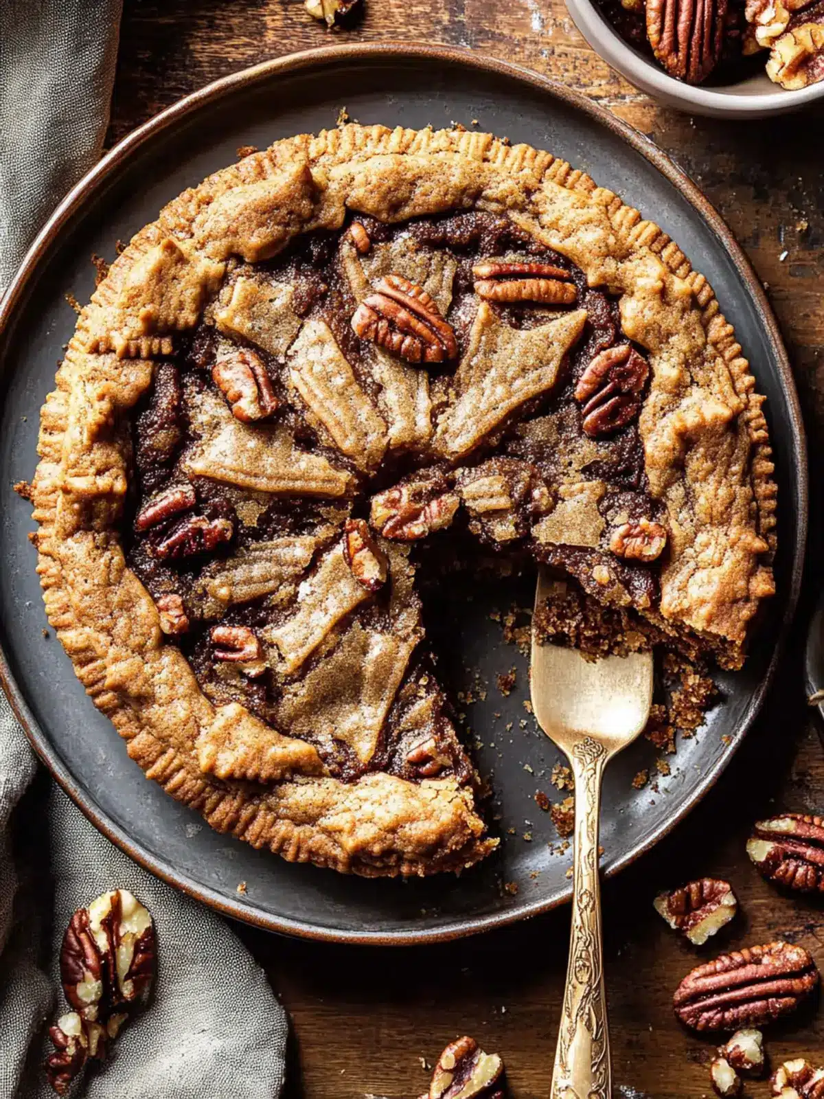 Brown Sugar Maple Pecan Cookie Pi