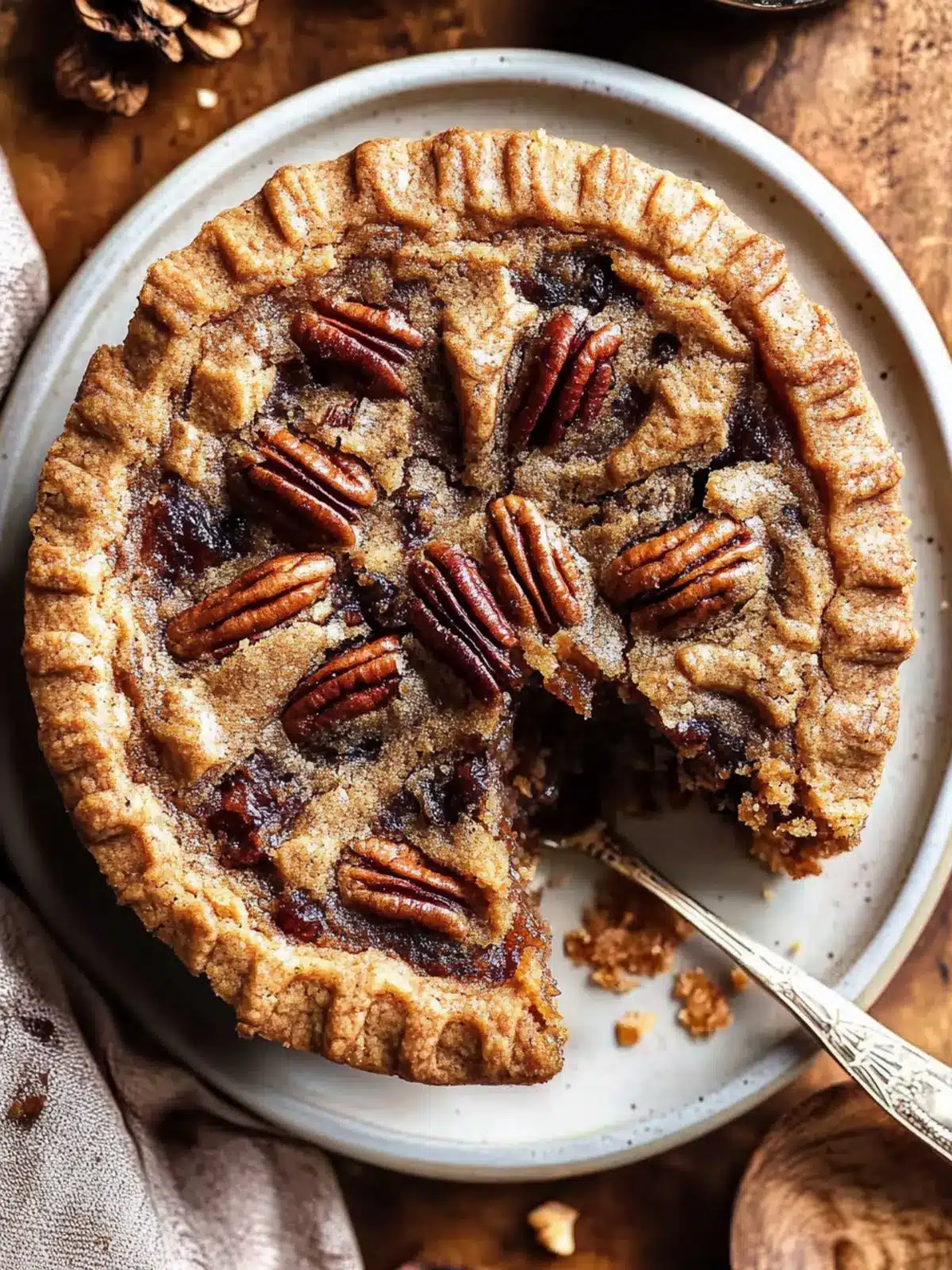 Brown Sugar Maple Pecan Cookie Pi