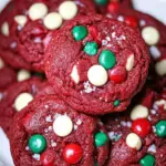 Santa’s Red Velvet Cookies